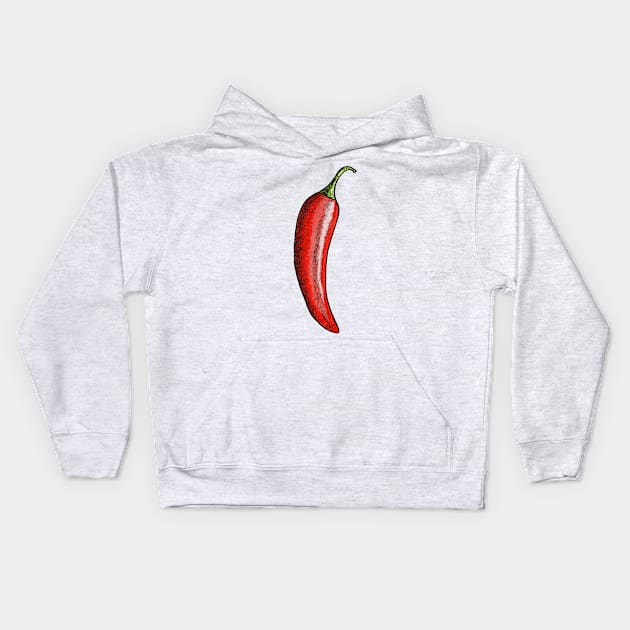 chilli Kids Hoodie by Highdown73